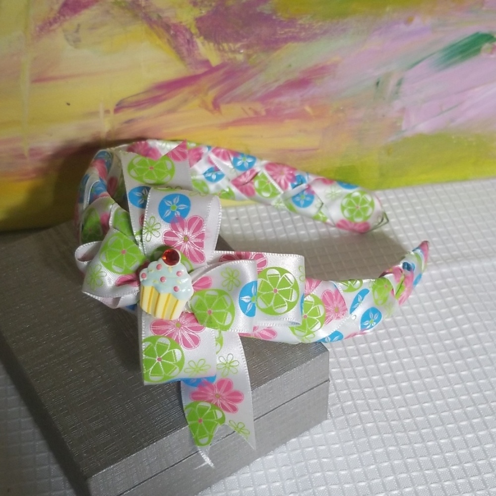 Grosgrain Ribbon Woven Headband (1inch) headband.